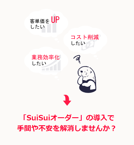 suisuiオーダーのイラスト